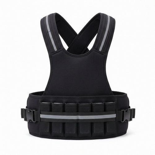 HEFT Heavy adjustable weighted vest, 24 to 40 lb